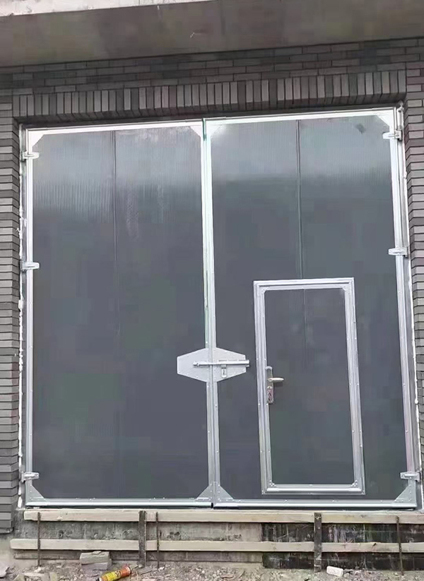 志丹工业平开门在大型设备制造车间的应用实例